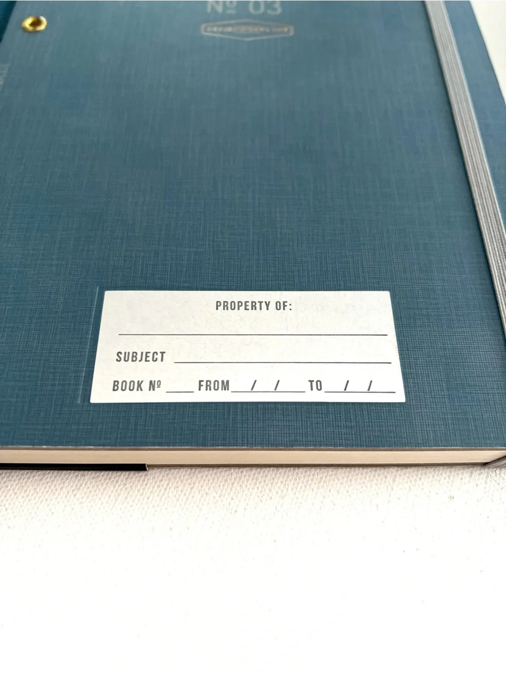 Designworks Ink Hardcover Notebook No. 3 Blue